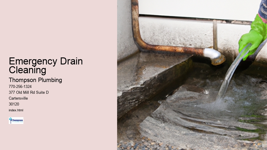 Emergency Drain Cleaning