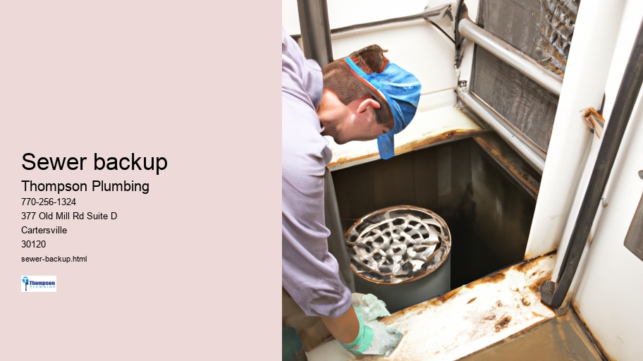 Sewer backup